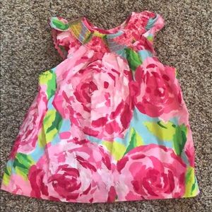 Beautiful Lilly Pulitzer dress and diaper cover